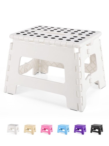 Folding step stool inch - folding, 9